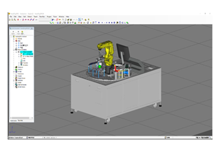 工業機器人虛擬仿真軟件（FANUC）